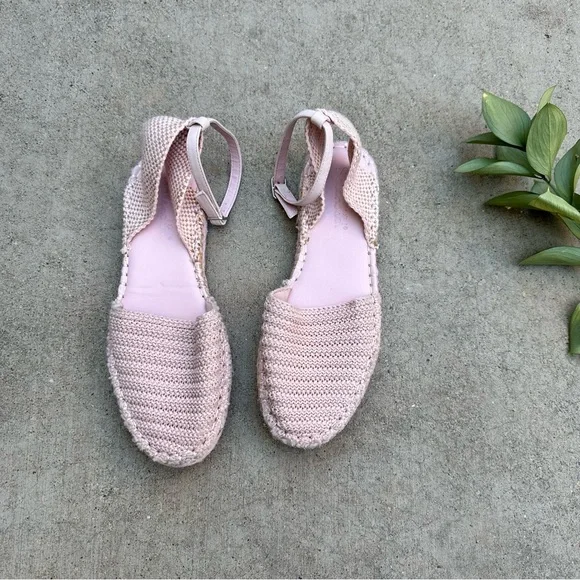 Splendid Jean Espadrille Flats in Blush 7 - Picture 8 of 11